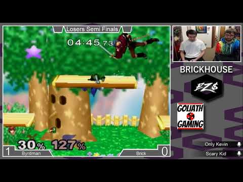 EZ$ #7 Byrdman (Fox, Marth) v. Brick (Falco, Jigglypuff) L. Semi Final