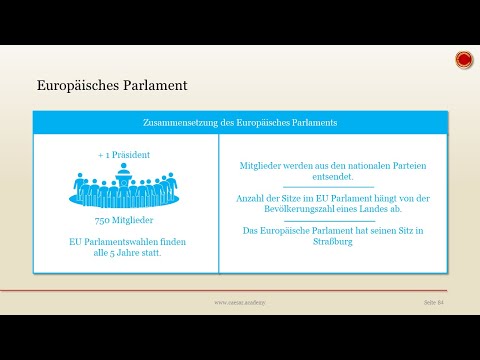 Europäisches Parlament - 👨🏼‍🎓 EINFACH ERKLÄRT 👩🏼‍🎓