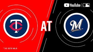 Twins at Brewers 8/14/19 | MLB Game of the Week Live on YouTube video