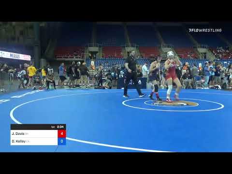 127 Lbs Consi Of 8 #1 - Josie Davis, Ohio Vs Danica Kelley, California Acaf