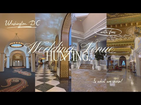 Wedding Venue Hunting in Washington, DC: 5 DC Hotel tours, pricing & fees, what we chose
