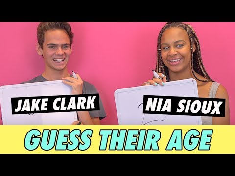 Nia Sioux vs. Jake Clark - Guess Their Age