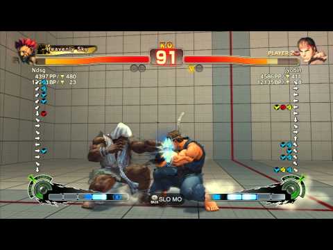 SSF4 AE 2012: Fujino (Akuma) vs jyobin (Ryu) - Xbox Live Ranked Match