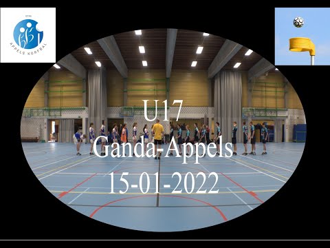 Korfbal U17 Ganda - Appels 15-01-2022