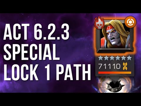 Act 6.2.3 vs CMM, Ronan, Medusa, Nebula, Angela, Domino, Luke Cage, Morningstar, Omega Red | MCOC