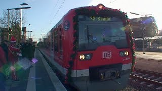 preview picture of video 'Buxtehude - Einweihung S3 S-Bahnbetrieb 2007'