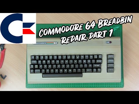 Commodore 64 Breadbin repair part 1