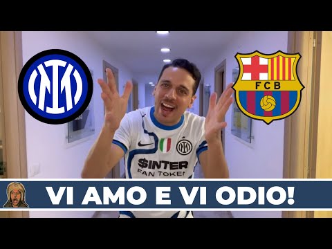 MI MANDERETE AL MANICOMIO! ALLORA SIETE CAPACI DI GIOCARE E LOTTARE DA INTER! INTER-BARCELLONA 1-0