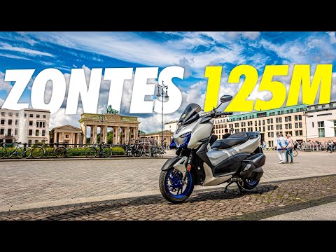 Pojechaliśmy SKUTEREM do BERLINA - Zontes 125M