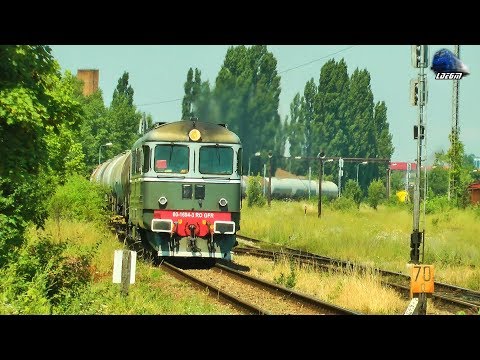 LDE2100 60-1694-3 & Naveta de Cazane GFR Tanker Train in Oradea Est Triaj - 06 July 2017