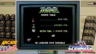 3-D Skramble! (Commodore 64)