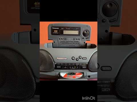 1992 Tech Trick: Panasonic RX-DT707 Cobra CD Labeling. #PanasonicRXDT707 #VintageAudio #Boombox