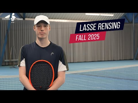 Lasse Rensing - College Recruiting Video (Fall 2025, Top 10 in Germany U18, 150 German Men's)