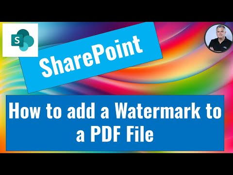 SharePoint: PDF Watermarking Made Simple SharePoint: PDF Watermarking Made Simple