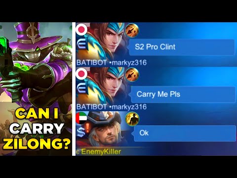 CAN I CARRY THIS ZILONG TO VICTORY? - MLBB