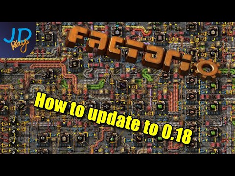 How to update to Factorio to 0.18