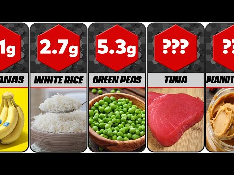 Protein Comparison || Highest Protein Foods On Earth