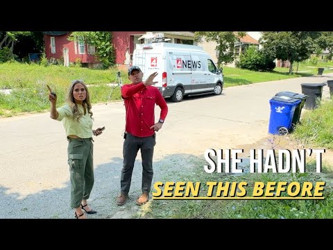 NEWS CREW shows up and gets MORE than a story