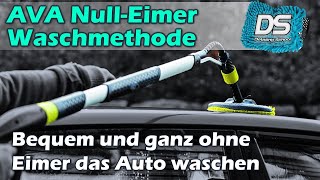 Die AVA Null-Eimer Waschmethode - AVA Mikrofasermopp mit Wasserdurchsatz