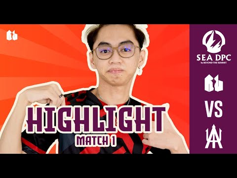 HIGHLIGHTS - Army Geniuses vs Atlantis // DPC SEA T3: Div. II (GAME 1/2)