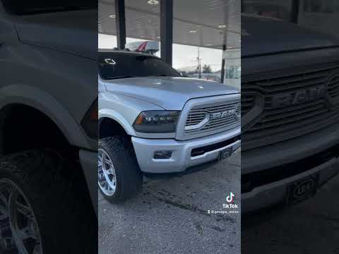 5th gen Rear Bumper looks a lot better then I thought. #4thgencummins #ram2500 #americanforcewheels