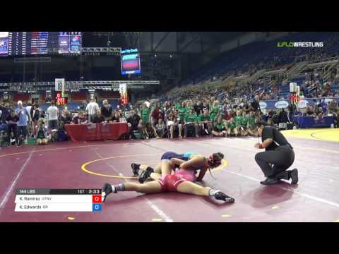 Championship 144 Round of 32 - Kayla Ramirez (UTNV) vs. Katen Edwards (OR)