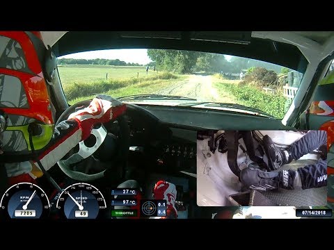 #ONBOARD GTC Rally 2018 BMW M3 E30 by #MatsvdBrand & #EddySmeets