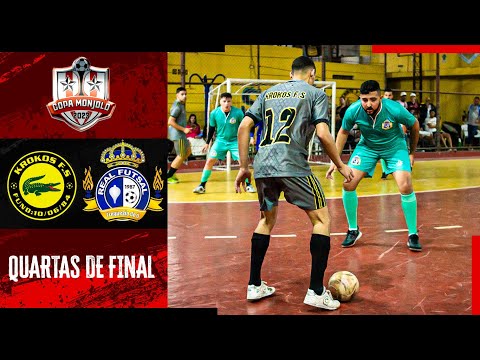 QUARTAS!!! Krokos x Real Futsal -🏆- COPA MONJOLO 2023