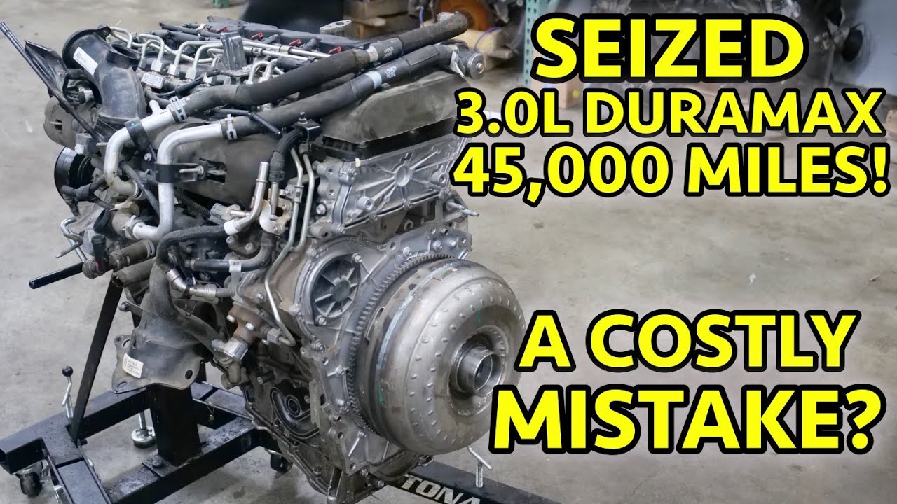 WARRANTY REJECTED!? 2020 Silverado 1500 3.0 Duramax Engine DESTROYED at JUST 45K MILES! LM2 Teardown