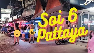 A Walk Down Soi 6 in Pattaya, Thailand with Alisa