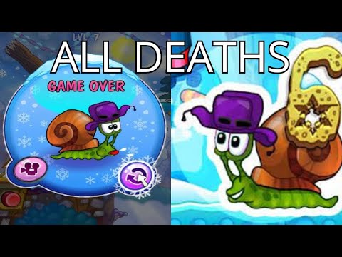 Snail Bob 6: Winter Story - (ALL DEATHS)