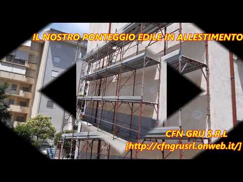 LAVORI ESEGUITI il nostro ponteggio edile in allestimento cfngrusrl rende cosenza