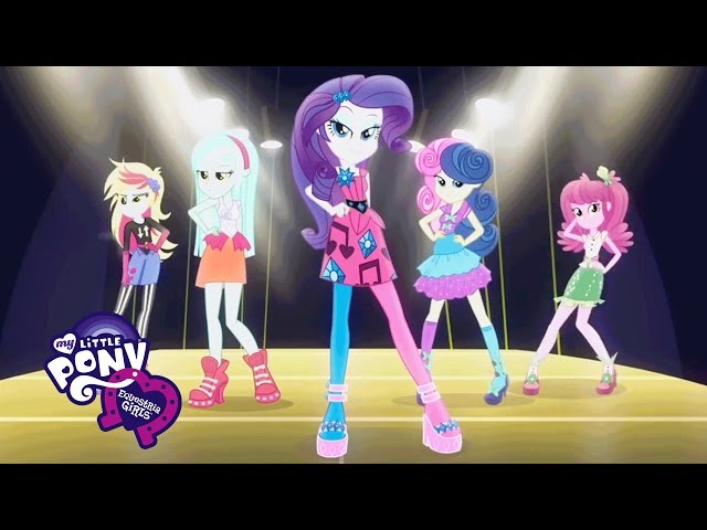 My Little Pony: Equestria Girls - Rainbow Rocks - 'Life is a Runway' Official Music Video