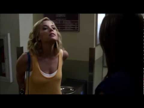 Pretty Little Liars 3x06 - Spencer & Hanna At The Hospital.