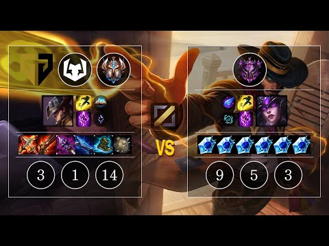 GEN Karis Twisted Fate vs Syndra Mid - KR Challenger Patch 10.11