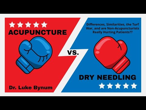 Acupuncture VS Dry Needling - Why is everyone mad?