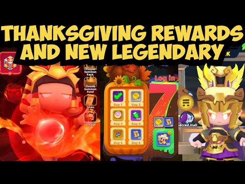 Nuovo evento di ricompense del Ringraziamento e prima recensione leggendaria | Archero 2