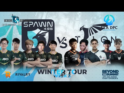 496 vs Talon Esports - DPC SEA 2021/22 Tour 1:Division II - Winter Tour - Week 5