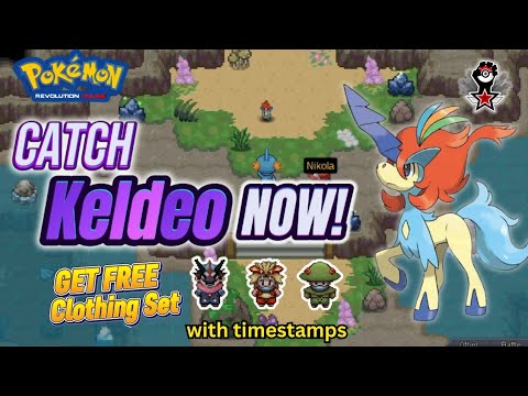 How to Catch Keldeo in Pokemon Revolution Online (Step-by-Step Quest Guide)