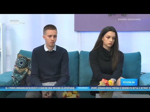 DNEVNA DOZA ZABAVE-GOSTI:  SARA MIDŽIĆ I AJDIN KOVAČEVIĆ, VIJEĆE UČENIKA MEDICINSKE ŠKOLE