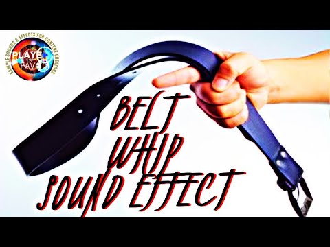 Belt Whip Sound Effect / Sound Of Belt Whipping / Slaps and Whips From Belts Sounds / Royalty Free