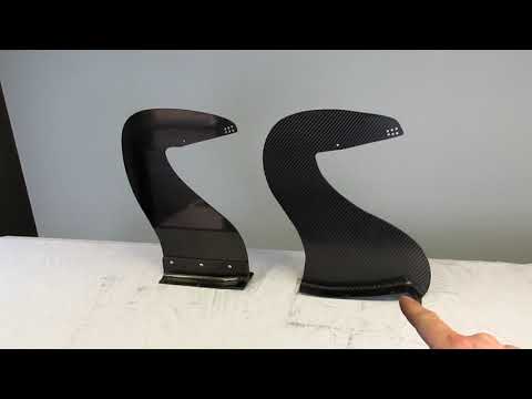 We can do swan necks for any wing kit we make.