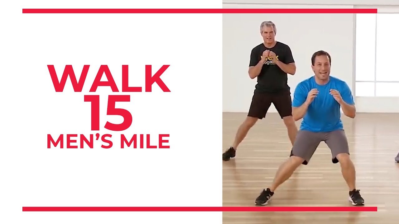 Walk 15 Mens Mile | Walk at Home - YouTube
