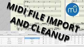 MuseScore Tutorial 11 - MIDI File Import and Cleanup [Intermediate]
