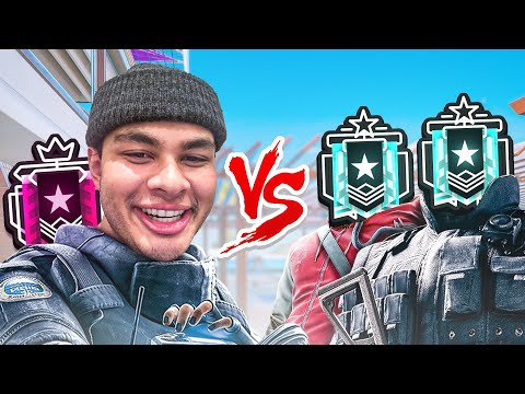 I 1v2'd EVERY RANK in SIEGE