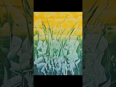 Catalyst Wedge Techniques - Acrylic Painting in abstract style #short #abstractacrylicpainting