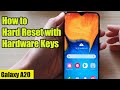 Samsung Galaxy A20: How to Hard Reset With Hardware Keys