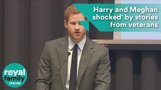 Prince Harry and Meghan Markle ‘shocked' by stories from veterans