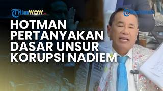 Hotman Paris Heran, Kasus Nadiem Dianggap Terlalu Heboh, Singgung Soal Kerugian Negara