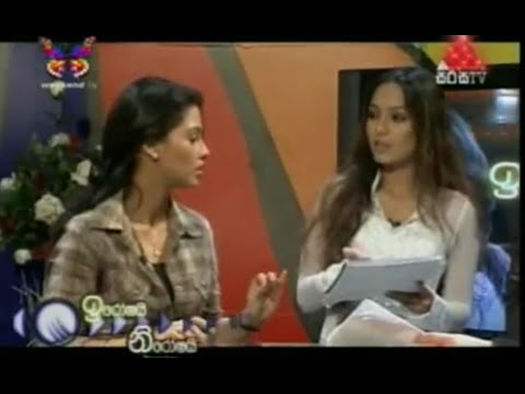 Pooja Umashankar With Iroshai Niroshai On Sirasa TV